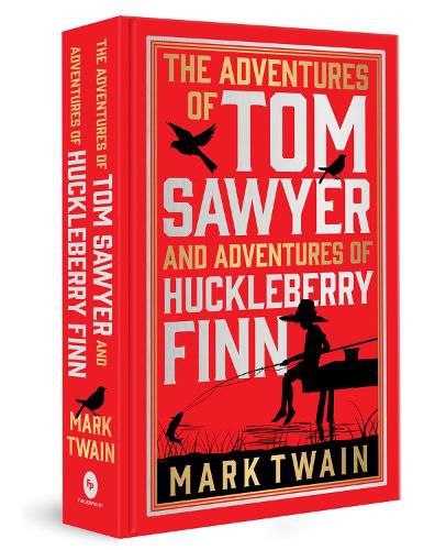 Cover image for The Adventures Of Tom Sawyer & Adventures of Huckleberry Finn