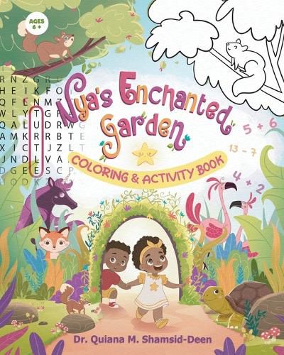Cover image for Nya's Enchanted Garden Coloring & Activity Book
