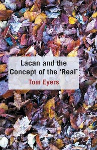 Cover image for Lacan and the Concept of the 'Real