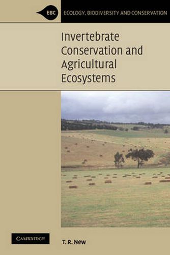 Cover image for Invertebrate Conservation and Agricultural Ecosystems