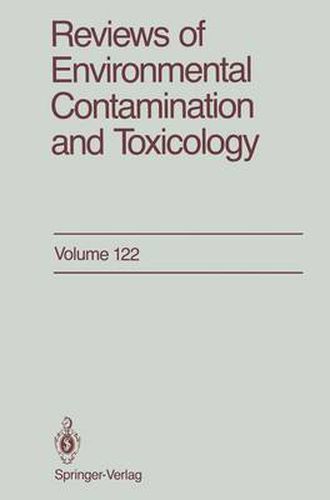 Cover image for Reviews of Environmental Contamination and Toxicology: Continuation of Residue Reviews