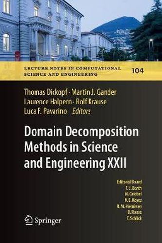 Domain Decomposition Methods in Science and Engineering XXII