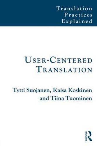 Cover image for User-Centered Translation