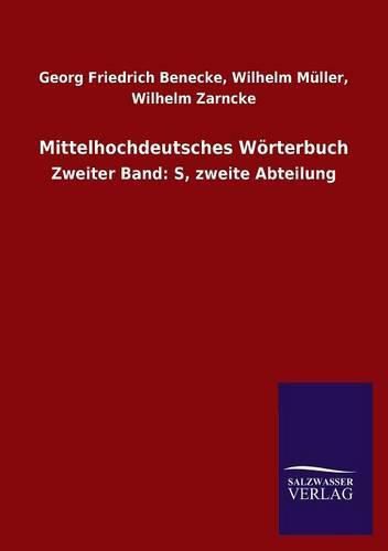 Cover image for Mittelhochdeutsches Woerterbuch