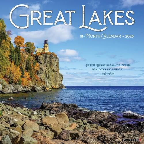 Cover image for Great Lakes 2026 12 X 12 Wall Calendar