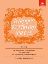 Cover image for Baroque Keyboard Pieces, Book I: Easy