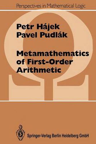 Cover image for Metamathematics of First-Order Arithmetic