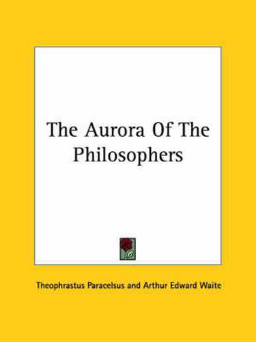 Cover image for The Aurora of the Philosophers