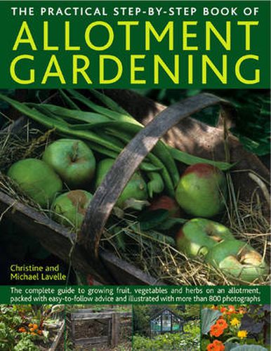 Cover image for Practical Step-by-step Book of Allotment Gardening