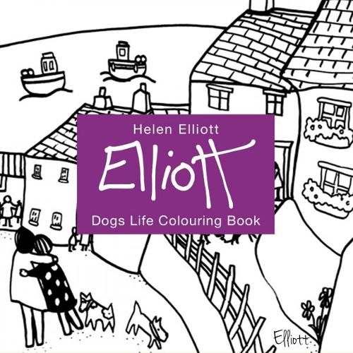 Helen Elliott Dog's Life Colouring