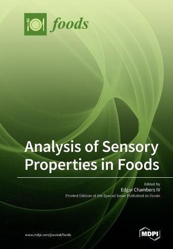 Cover image for Analysis of Sensory Properties in Foods