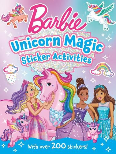 Cover image for Barbie Unicorn Magic Sticker Activity Book