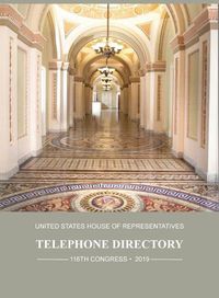 Cover image for United States House of Representatives Telephone Directory, 2019