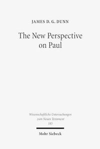 Cover image for The New Perspective on Paul: Collected Essays