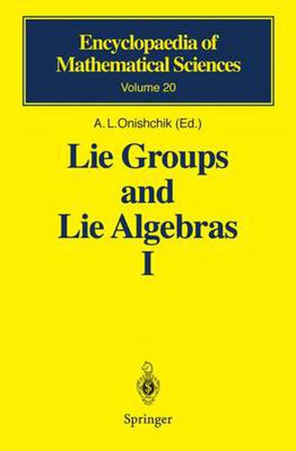 Cover image for Lie Groups and Lie Algebras I: Foundations of Lie Theory Lie Transformation Groups