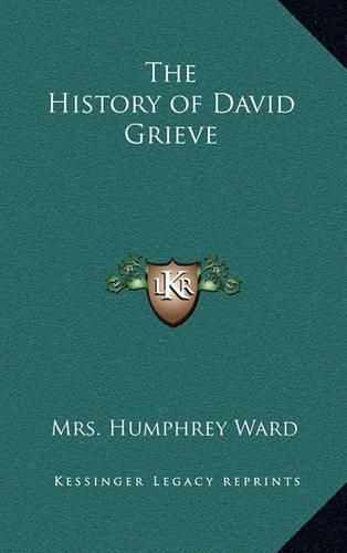 Cover image for The History of David Grieve