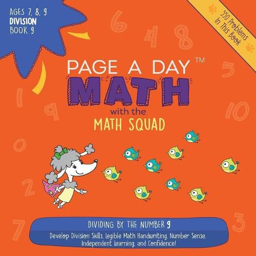 Cover image for Page A Day Math Division Book 9: Dividing by 9