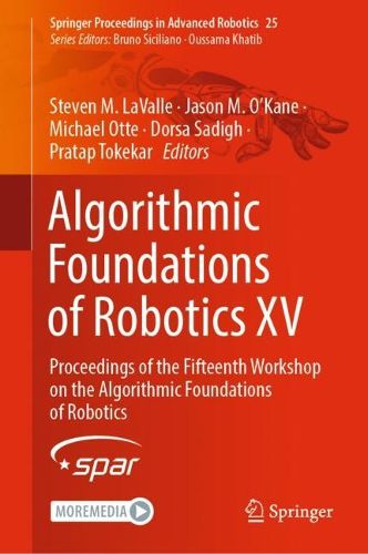 Cover image for Algorithmic Foundations of Robotics XV