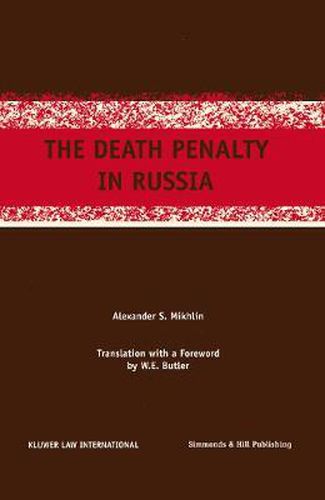 Cover image for The Death Penalty in Russia