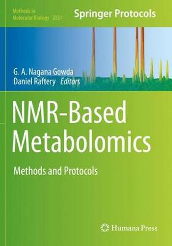 Cover image for NMR-Based Metabolomics: Methods and Protocols
