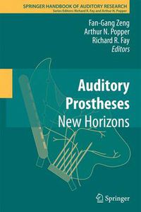 Cover image for Auditory Prostheses: New Horizons