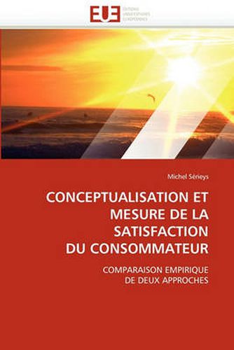 Cover image for Conceptualisation Et Mesure de La Satisfaction Du Consommateur