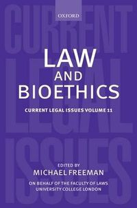 Cover image for Law and Bioethics