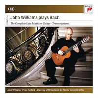 Cover image for John Williams plays Bach (4 CDs)