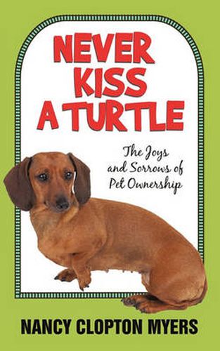 Cover image for Never Kiss a Turtle