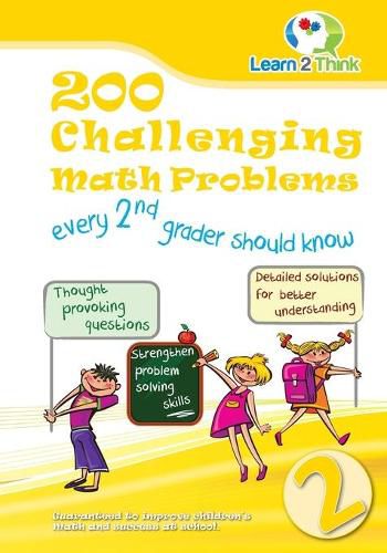 Cover image for 200 Challenging Math Problems every 2nd grader should know