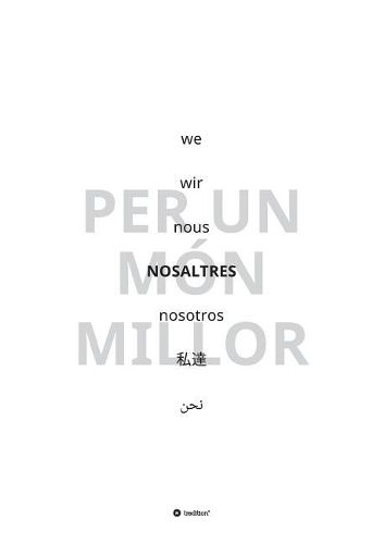 Cover image for NOSALTRES - per un mon millor