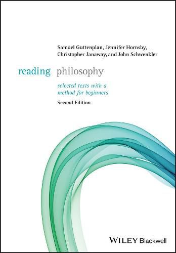 Cover image for Reading Philosophy - Selected Texts with a Method for Beginners