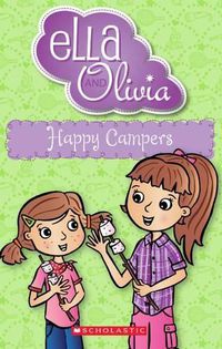 Cover image for Happy Campers (Ella and Olivia #18)