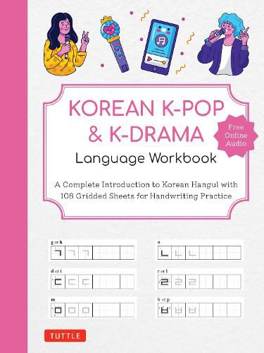 Cover image for Korean K-Pop and K-Drama Language Workbook