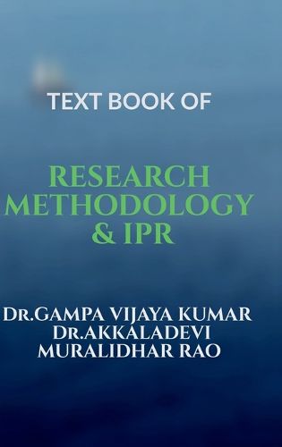 Cover image for Text Book of Research Methodology & Ipr