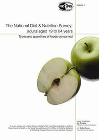 Cover image for National Diet and Nutrition Survey: Vol. 1: Types and Quantities of Foods Consumed