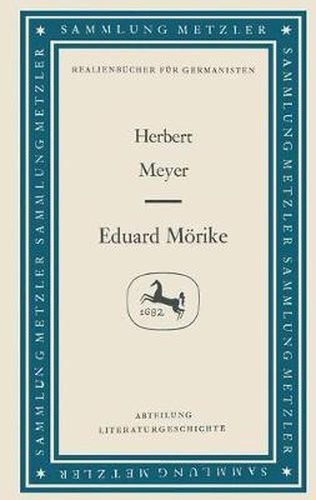 Cover image for Eduard Moerike