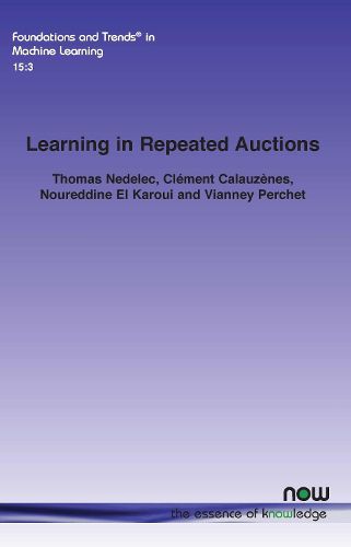 Cover image for Learning in Repeated Auctions