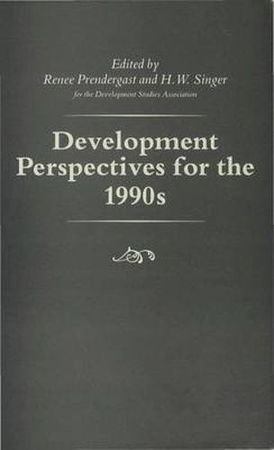 Cover image for Development Perspectives for the 1990s