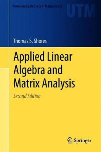 Cover image for Applied Linear Algebra and Matrix Analysis