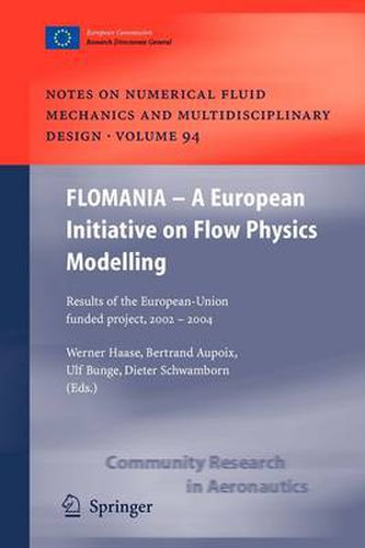 Cover image for FLOMANIA - A European Initiative on Flow Physics Modelling: Results of the European-Union funded project, 2002 - 2004