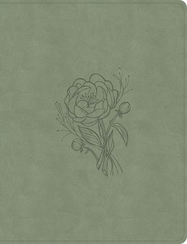 Cover image for KJV Notetaking Bible, Large Print Edition, Sage Suedesoft Leathertouch