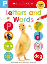 Cover image for Pre-K Skills Workbook: Letters and Words (Scholastic Early Learners)