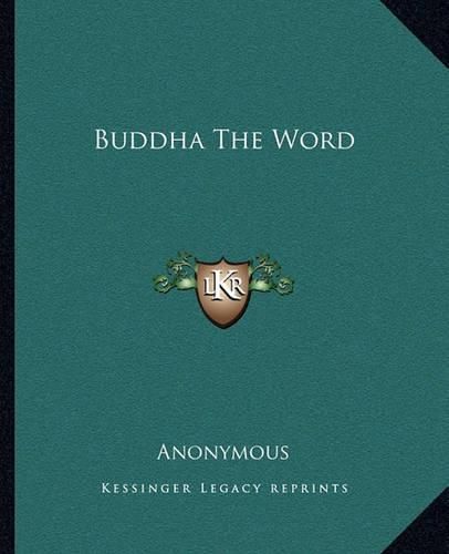 Cover image for Buddha the Word