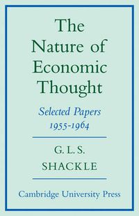 Cover image for The Nature of Economic Thought: Selected Papers 1955-1964