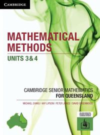 Cover image for Mathematical Methods Units 3&4 for Queensland