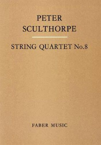 Cover image for String Quartet No. 8