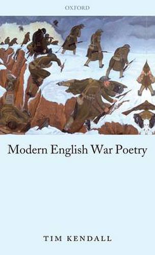 Cover image for Modern English War Poetry