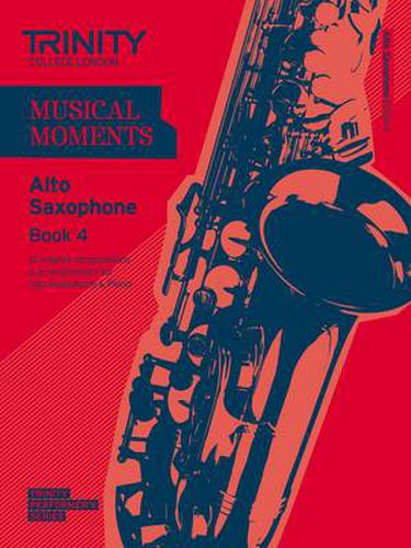 Cover image for Musical Moments - Alto Saxophone Book 4: Saxophone Teaching Material