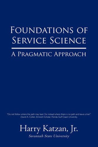 Cover image for Foundations of Service Science